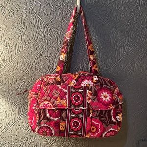 Vera Bradley, Diaper Bag, pink, orange, taupe, burgundy, florals.
